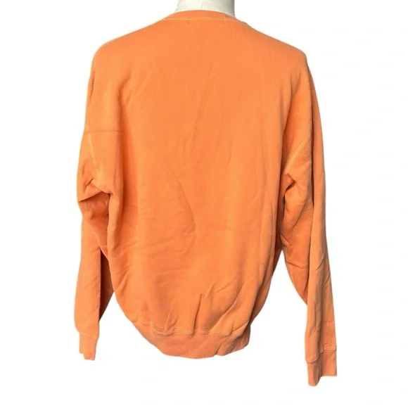 Polo Ralph Lauren Vintage 90’s orange crewneck cotton blend sweatshirtL